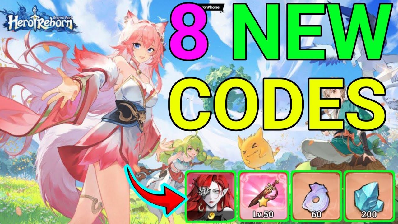 NEWEST 🔥 HERO REBORN ETERNAL PACT GIFT CODES 2025 | HERO REBORN ETERNAL PACT CODES AUGUST 2025