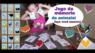 Como fazer jogo da memória de animais, superfácil! screenshot 2