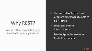 IBM Watson for Beginners : Recap of REST Paradigm | packtpub.com