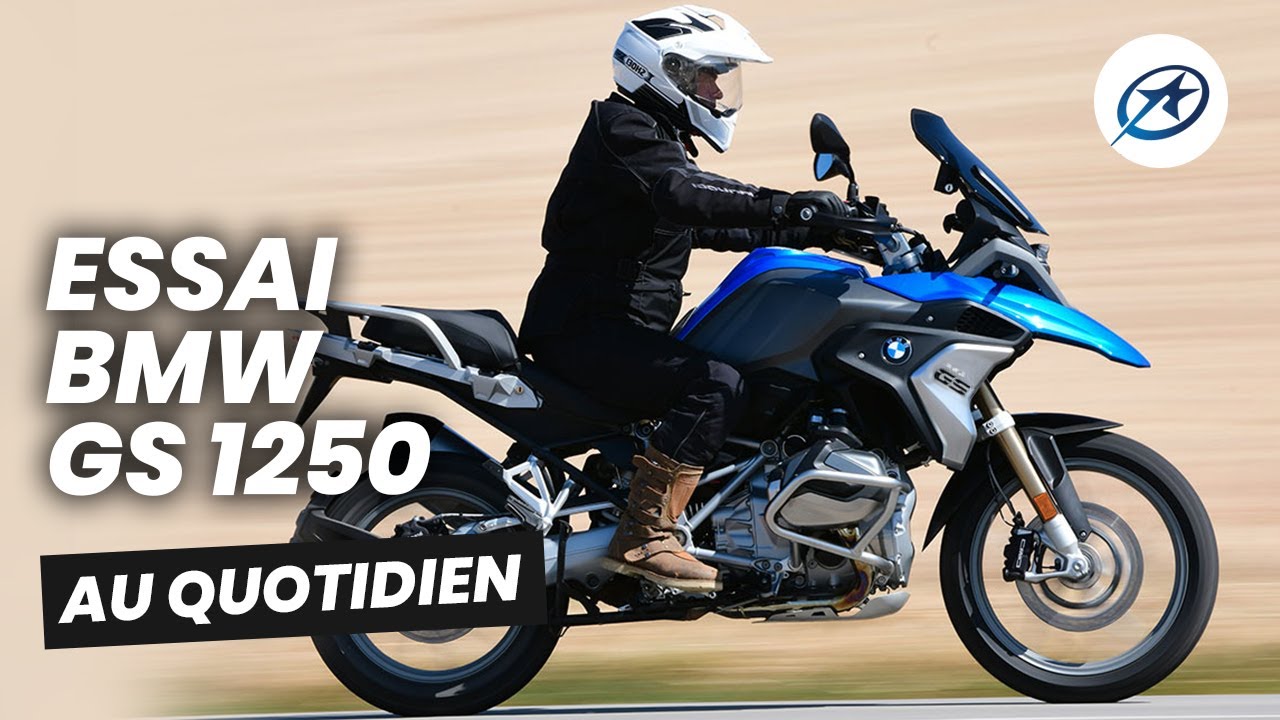 Essai BMW GS 1250 au quotidien (2020) - YouTube