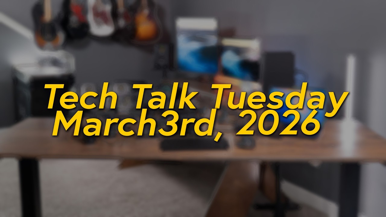 APPLE WEEK! LIVE Tuesday Tech Talk with Adam