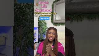 Excerpts from Insight with FunmiRoyal Live TikTok every Monday @ 6pm & on Thursdays @ 7pm UK time.