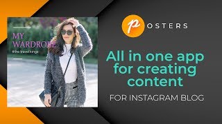 Posters.  All in one app for creating content for Instagram blog screenshot 5