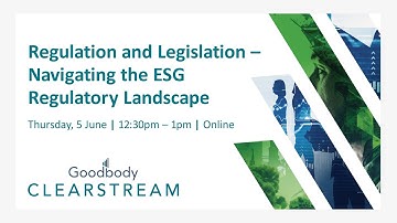 🎬 Another Snapshot from Our ESG Webinar: Making Regulation Work for Business