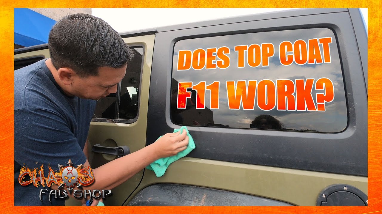 TOPCOAT F11 Polish & Sealer- Chaos Approved! Tested on Jeeps, Hard