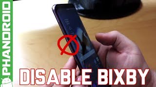 How to disable the Bixby button on the Samsung Galaxy S8 screenshot 4