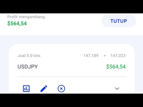 Akhirnya siang ini profit juga trading forex euro usd USD JPY cripto