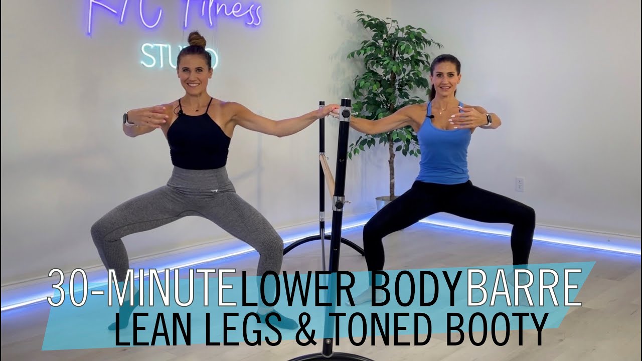 30-MINUTE LOWER BODY BARRE / LEAN LEGS & TONED BOOTY / LOW-IMPACT WORKOUT