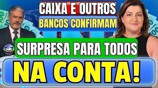 SAIU! SAQUE LIBERADO pelos BANCOS PAGAMENTO AUTORIZADO pelo GOVERNO para APOSENTADOS e PENSIONISTAS!