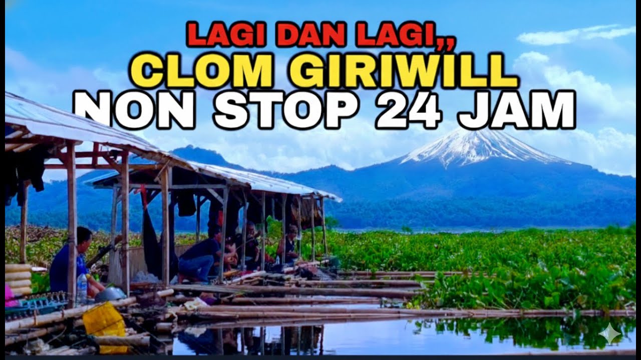 EDIAAANNN LANJUTKAN !! NON STOP 24 JAM SERANGAN IKAN DI SPOT INI MANCING CLOM GIRIWIL TERUS MENERUS