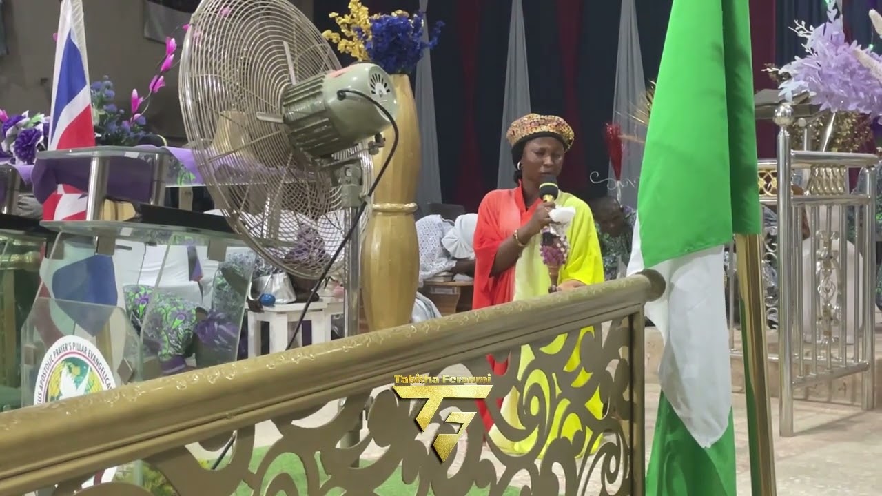 Tabitha Feranmi live at Jesus apostolic prayer’s pillar evangelical ministry 