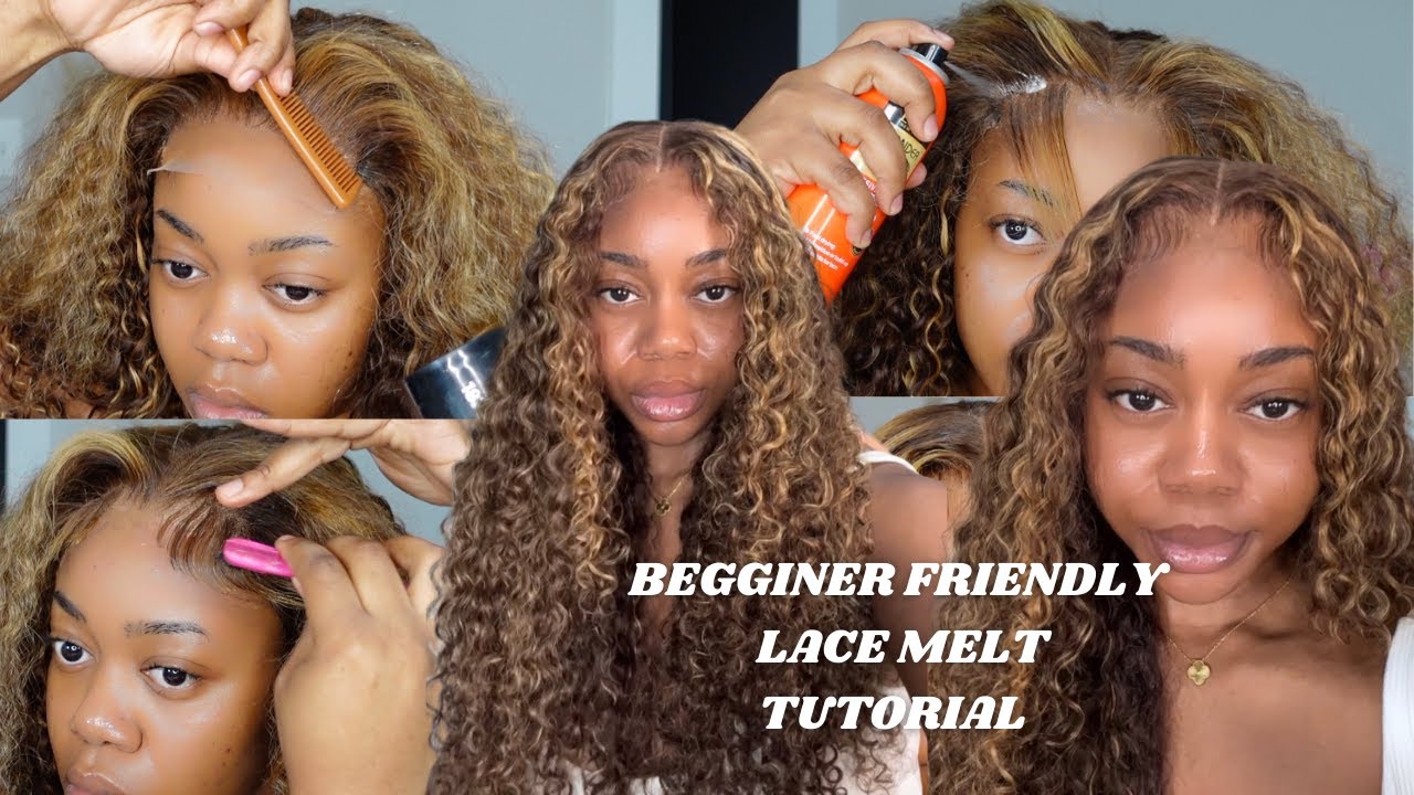 EASY *Beginner Friendly* CLOSURE WIG MELTDOWN! ft west kiss hair