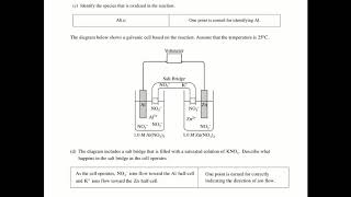 AP Chemistry 2010 FRQ #6