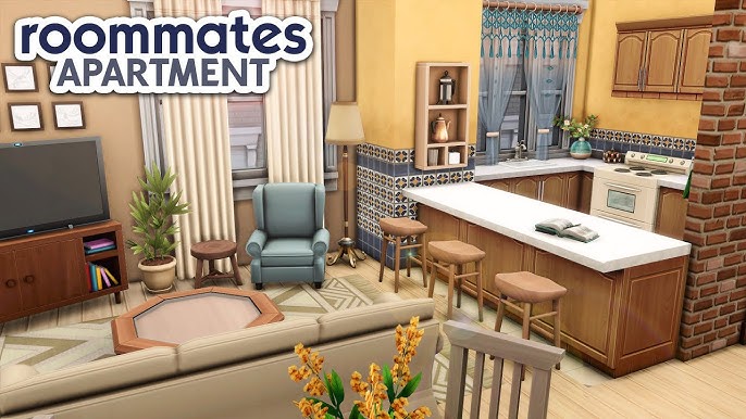 First Starter Apartment 📦 // The Sims 4 Speed Build: Apartment Renovation  