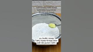 Resep Tahu kipas Krispy #resepsimpel#idejualan