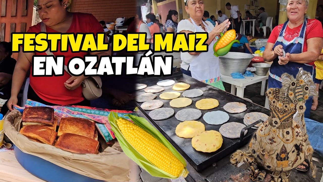🌽🚨FESTIVAL DEL MAÍZ EN OZATLÁN, USULUTÁN, EL SALVADOR 🇸🇻 