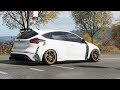 Forza Horizon 4 Ford Focus Rs WideBody Test Drive Exhaust Sound Check