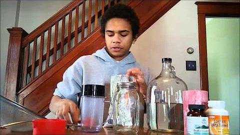 Making Bokashi Effective Micro-Organism Inoculant pt1. EM