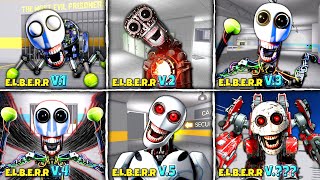 Cursed Evolution Of E.l.b.e.r.r What If I Become Every My Self Aware Robots In Barrys Prison Run