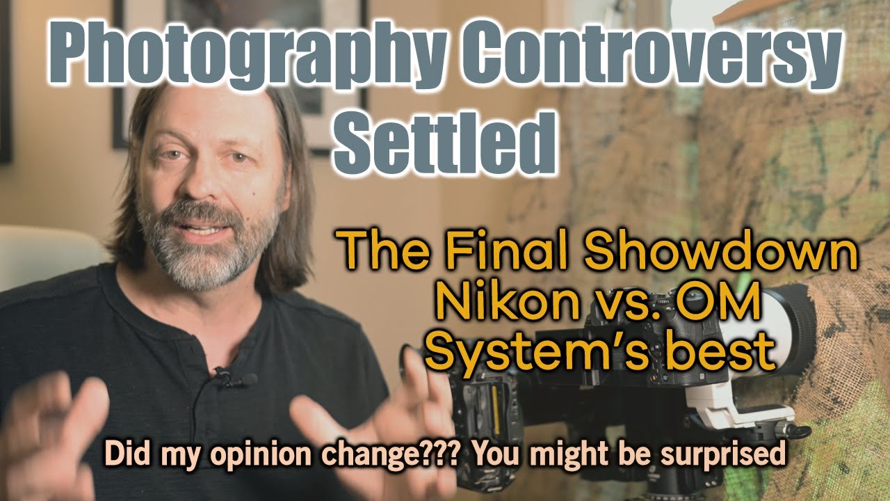 Ultimate OM System vs Nikon Showdown!  Is a 400mm Micro Four Thirds set up better then NIkon??