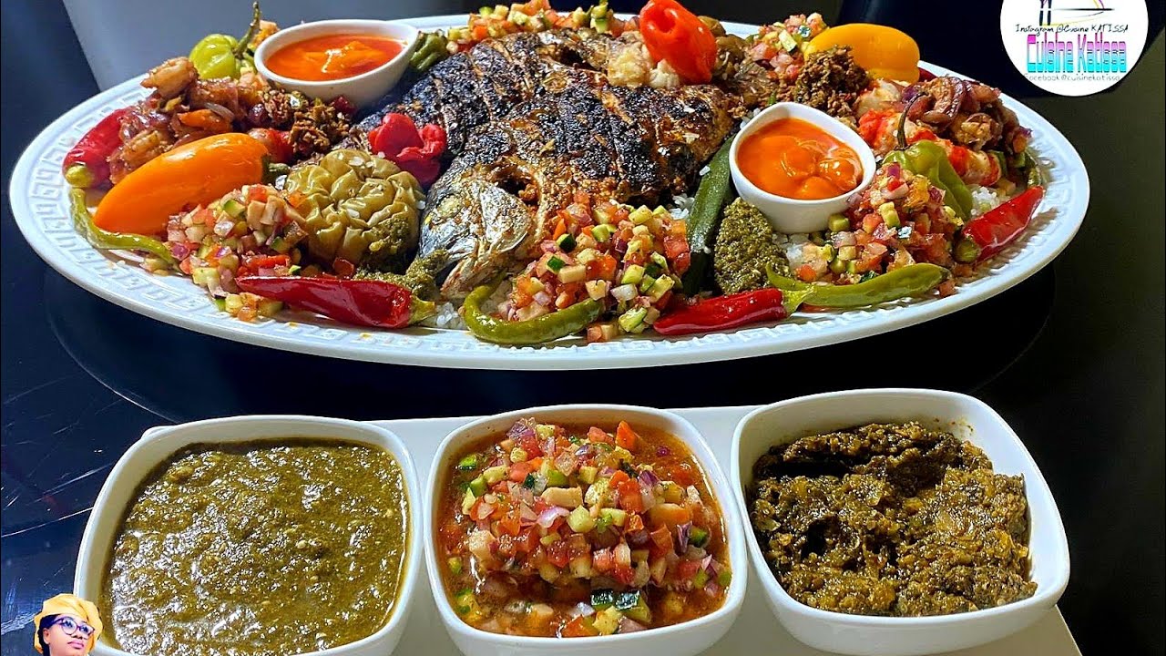 C' bon ou thiébou diola /du riz blanc au fruits de mer et poisson braisé, simple sans graisse