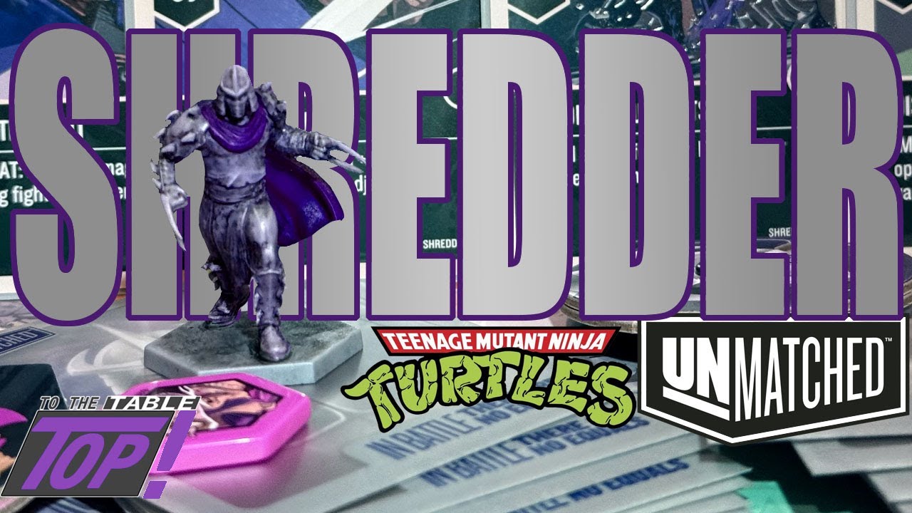 Shredder - Unmatched TMNT Fighter Review