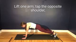 Plank Shoulder Taps