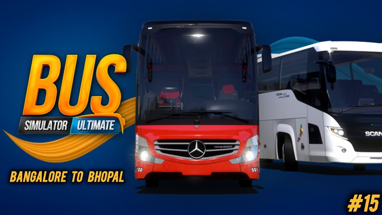 Bangalore To Bhopal | Volvo 9800 | Luxury Trip ✨💫 | Bus simulator: Ultimate | PATEL'S GAMING 