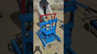 Testing Machine Molding Concrete Bricks