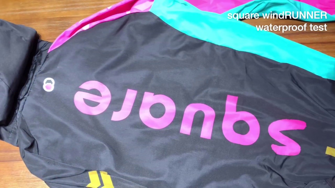 are windrunners waterproof