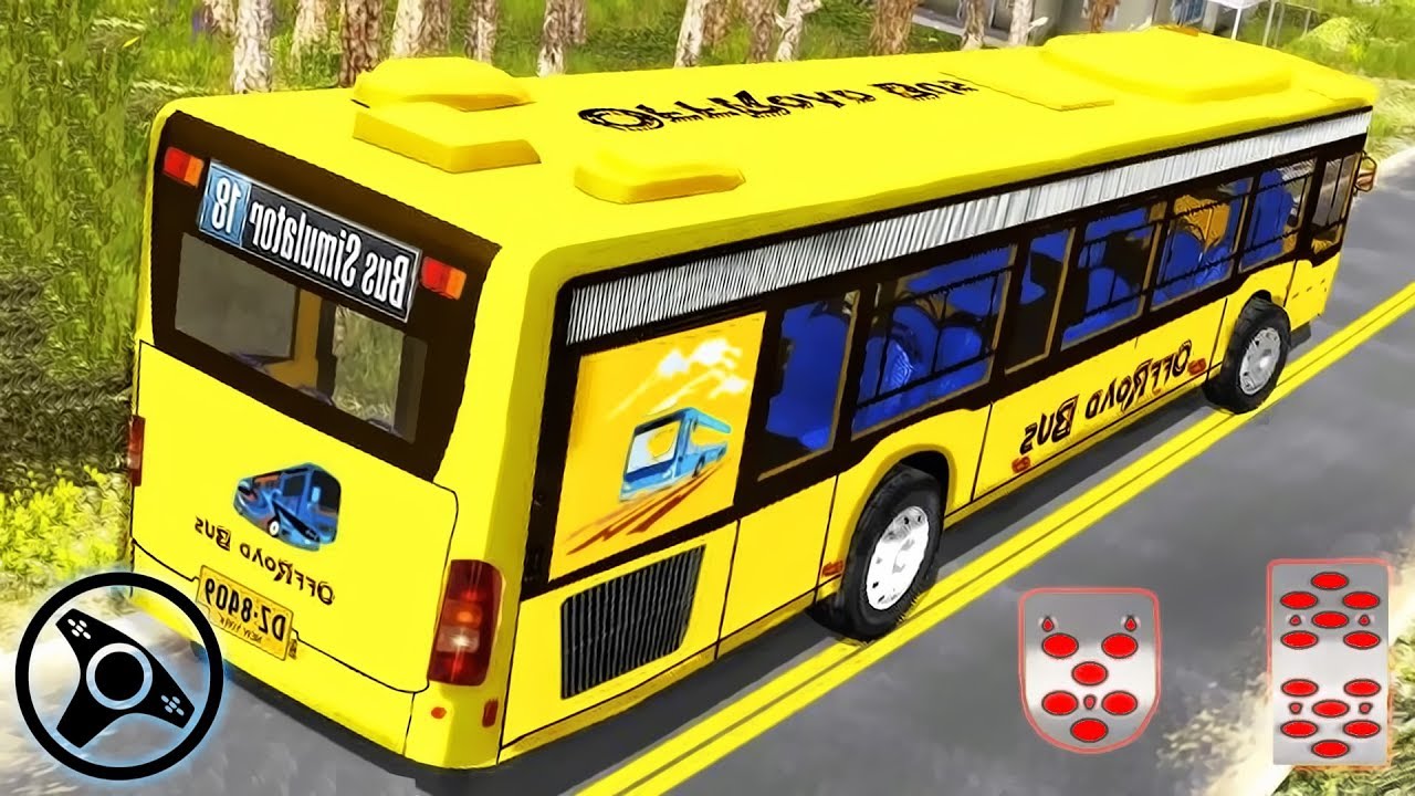 Offroad Bus Hill Climb Simulator 2019 - Mountain Buses Driving | Android Gameplay