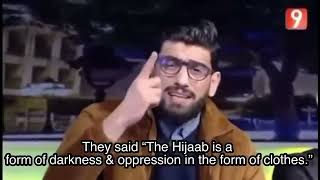 Man Defending Hijab With Beautiful Arabic Poetry