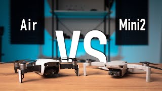 DJI Mavic Mini 2 ПРОТИВ Mavic Air. Обзор и сравнение! Какой дрон лучше?