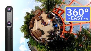 360° Videos the Easy Way: QooCam Review 4K 360 & 3D Action Camera screenshot 5