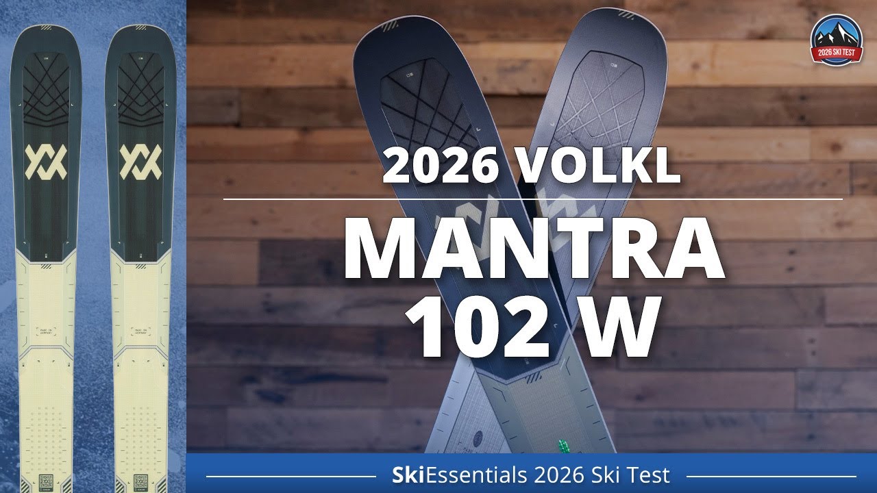 2026 Volkl Mantra 102 W - SkiEssentials Ski Test Review - YouTube