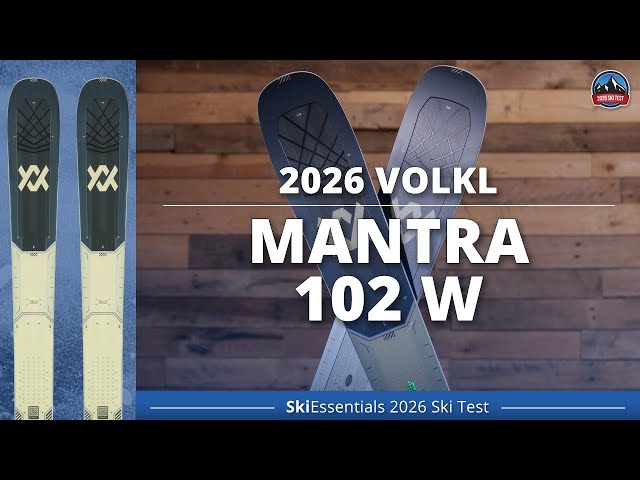 2026 Volkl Mantra 102 W - SkiEssentials Ski Test Review - YouTube