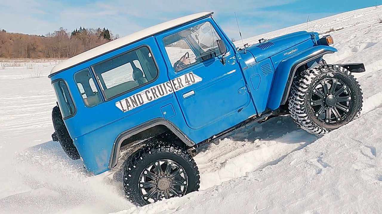 НИВА или КРУЗАК, что КРУЧЕ в СНЕГУ? - YouTube