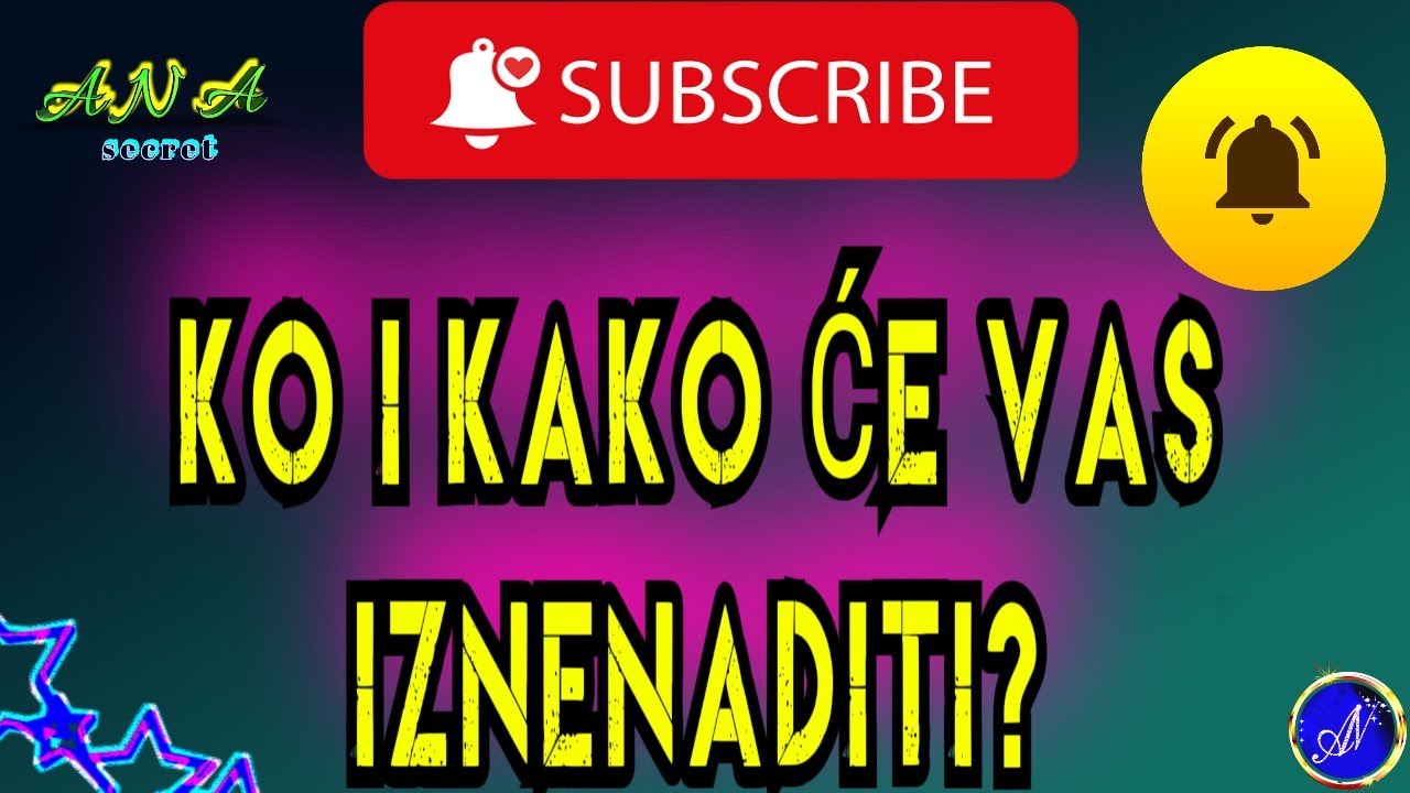 KO I KAKO ĆE VAS IZNENADITI?