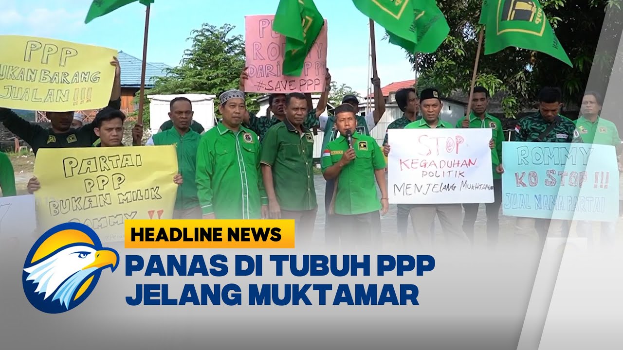 [HEADLINE NEWS, 11/06] Unjuk Rasa PPP Manokwari Soal Romahurmuziy