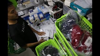 How your online orders are processed