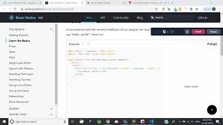 React native hello world in hindi