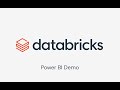 Demo Video: Connect to Power BI Desktop from Databricks