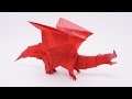 Origami  devil dragon v2  timelapse jo nakashima