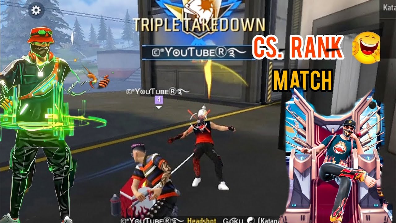 CS RANK MATCH ll FUNNY ll GARENA FREE FIRE 🔥 - YouTube