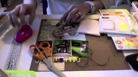 Scrapbook Process 4: "Just us Two"- Cocoa Daisy April kit