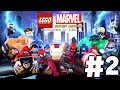 LEGO Marvel Super Heroes Universe In Peril Walkthrough Part 2 Baxter Building HD 