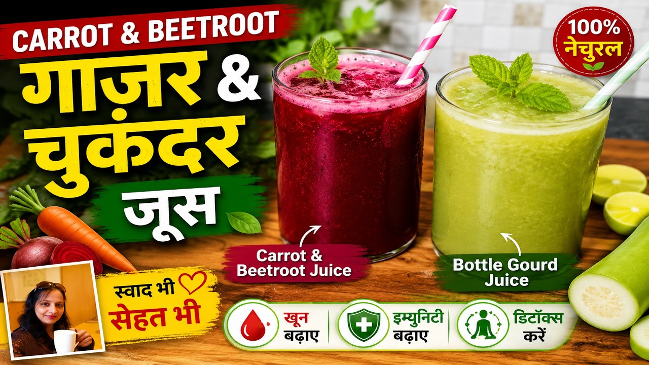 Gajar lauki juice