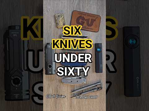 6 Incredible Knives Under $60!