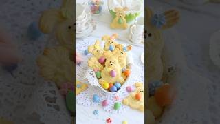 🎀 Easter Bunny Butter Cookies | Easy & Cute Spring Treats! 🐰🌸