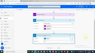 Lesson466-Power Automate Integration - Create pdf file -Power Apps 1000 Videos
